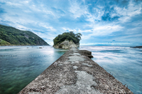 下田坂戸海岸・竜宮島