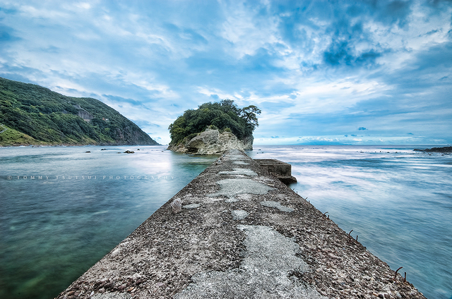 下田坂戸海岸・竜宮島